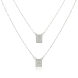 Escapulário Prata 925 Cartie Sagrado C. de Jesus e N.S Carmo