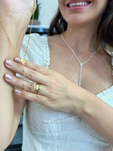 KIT TERÇO BANHADO A OURO 18K