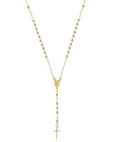 KIT TERÇO BANHADO A OURO 18K