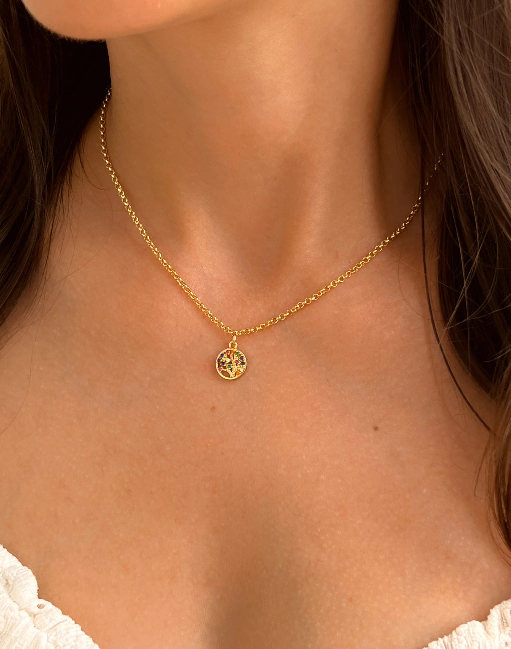 Chocker Pingente Arvore da Vida Collors