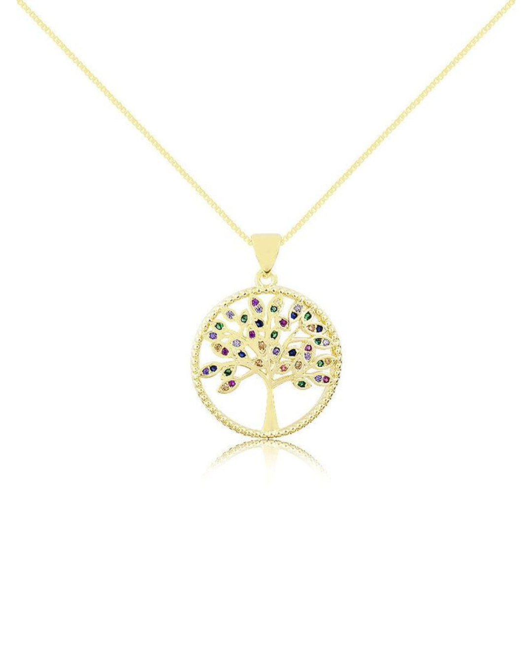 Chocker Pingente Arvore da Vida Collors