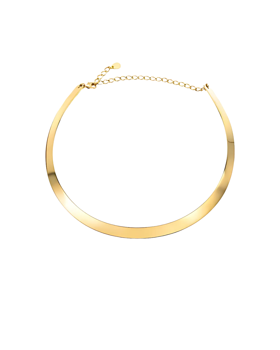 Chocker Ouro 18k Aro Rígido